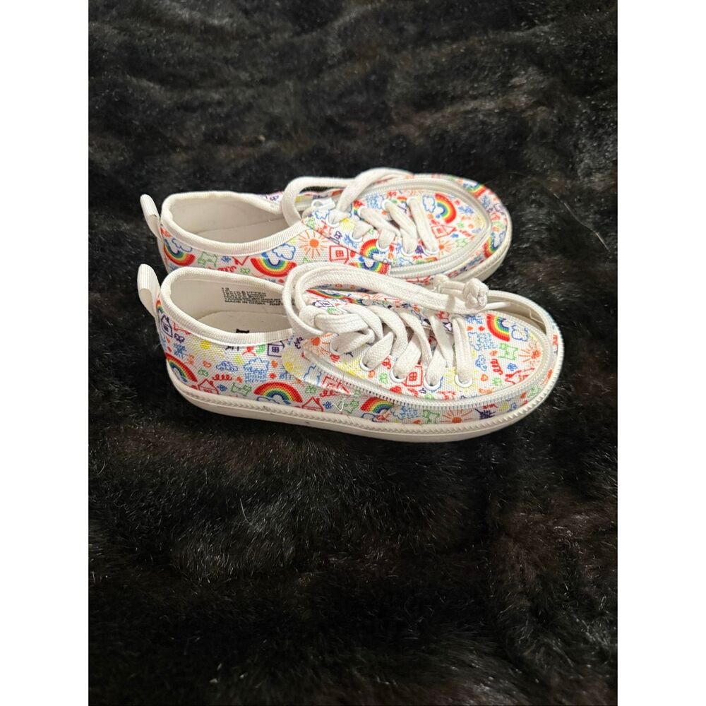 Billy Footwear Doodle Low Top Shoes-Multi Color- Size 12 Athletic